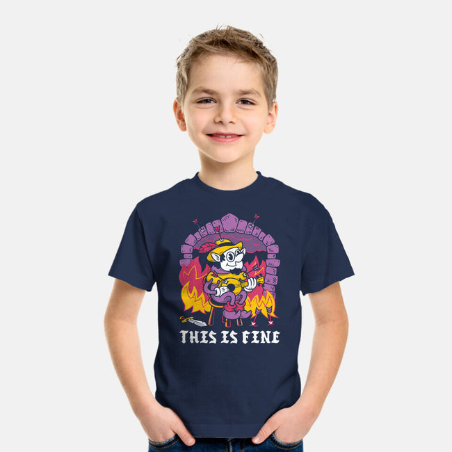 This Is A Fine Dungeon-Youth-Basic-Tee-Nemons