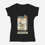 The Hoth Tobacco Co-Womens-V-Neck-Tee-P1yu5h