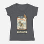 The Hoth Tobacco Co-Womens-V-Neck-Tee-P1yu5h