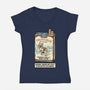 The Hoth Tobacco Co-Womens-V-Neck-Tee-P1yu5h