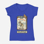 The Hoth Tobacco Co-Womens-V-Neck-Tee-P1yu5h