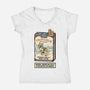 The Hoth Tobacco Co-Womens-V-Neck-Tee-P1yu5h