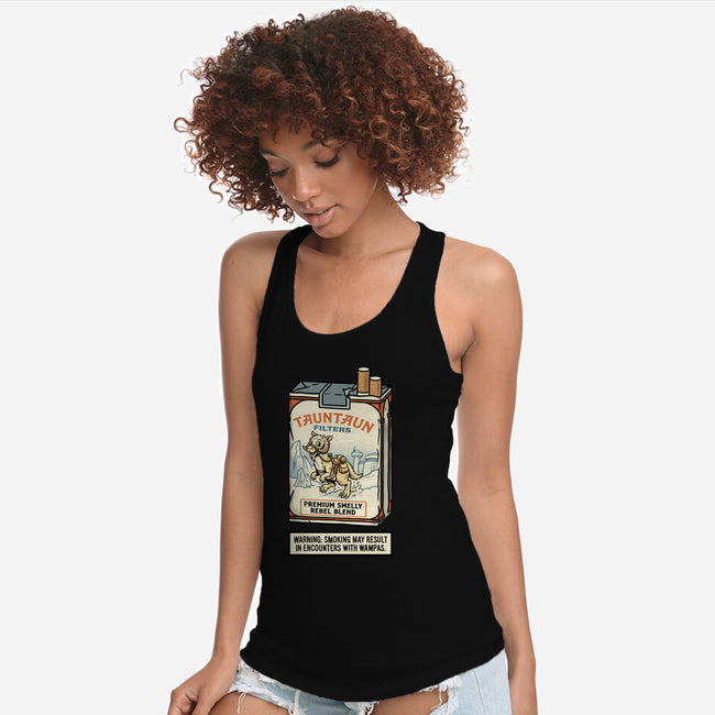 The Hoth Tobacco Co-Womens-Racerback-Tank-P1yu5h
