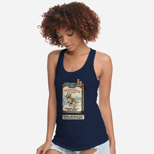 The Hoth Tobacco Co-Womens-Racerback-Tank-P1yu5h