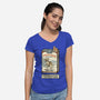 The Hoth Tobacco Co-Womens-V-Neck-Tee-P1yu5h