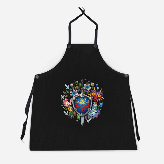 Echoes Of The Kingdom-Unisex-Kitchen-Apron-Millersshoryotombo