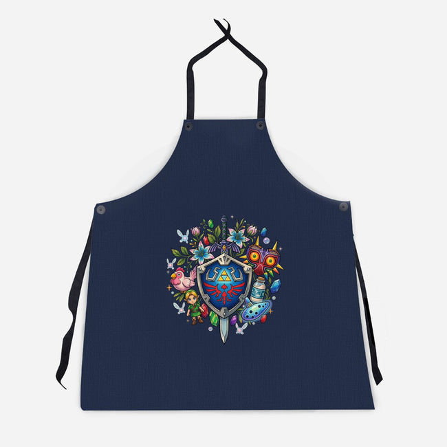 Echoes Of The Kingdom-Unisex-Kitchen-Apron-Millersshoryotombo