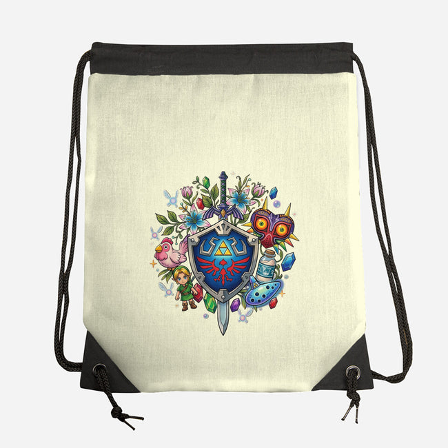 Echoes Of The Kingdom-None-Drawstring-Bag-Millersshoryotombo