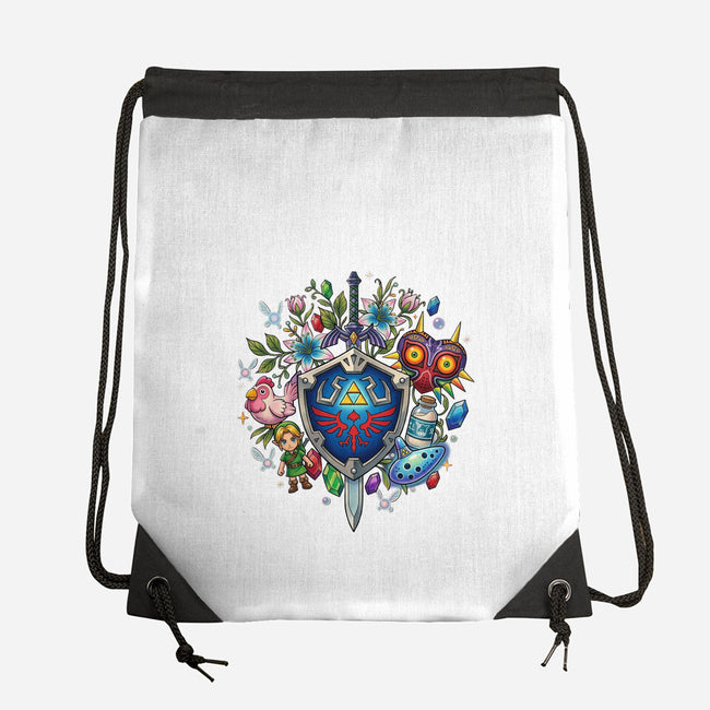 Echoes Of The Kingdom-None-Drawstring-Bag-Millersshoryotombo