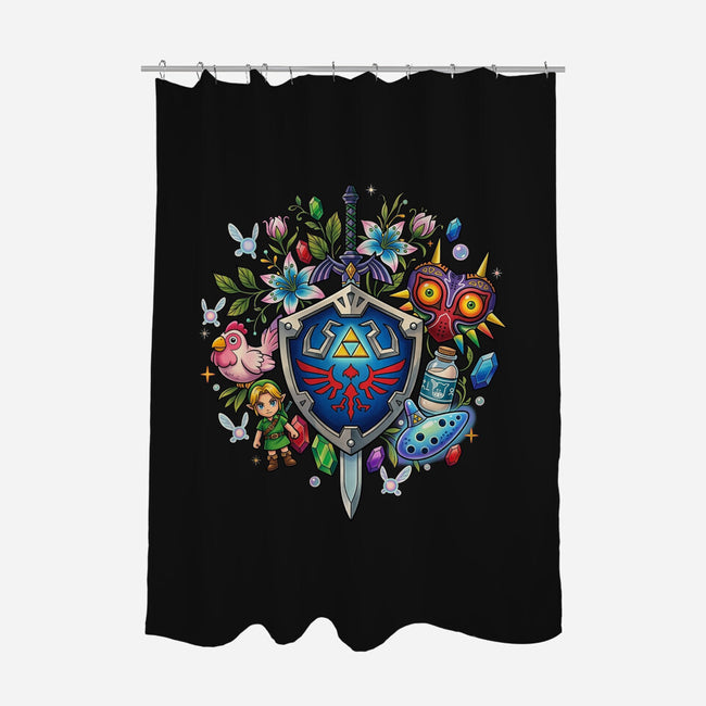 Echoes Of The Kingdom-None-Polyester-Shower Curtain-Millersshoryotombo