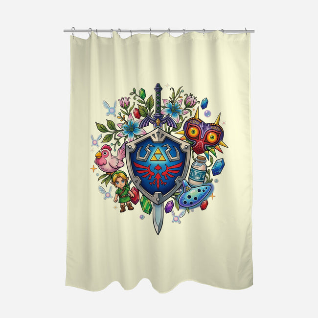 Echoes Of The Kingdom-None-Polyester-Shower Curtain-Millersshoryotombo