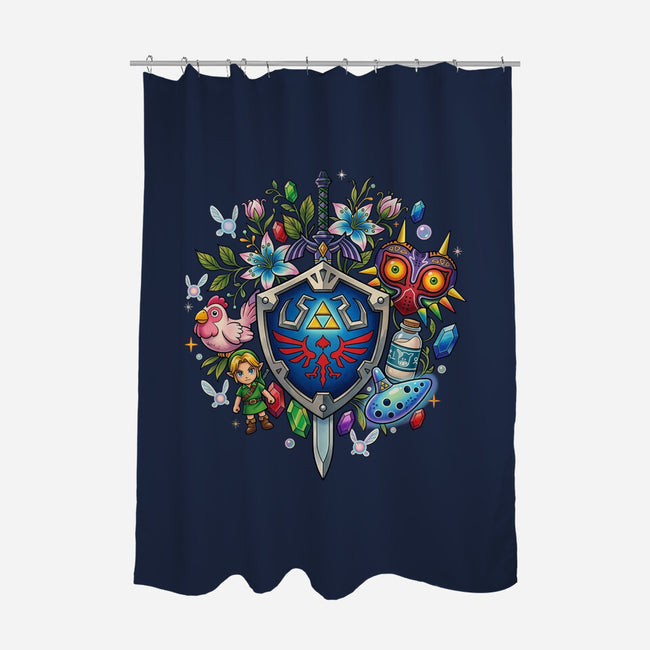 Echoes Of The Kingdom-None-Polyester-Shower Curtain-Millersshoryotombo
