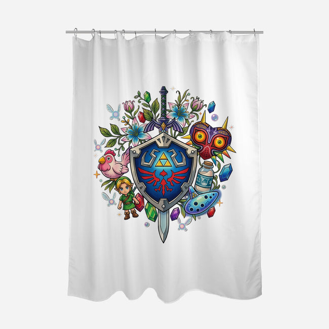 Echoes Of The Kingdom-None-Polyester-Shower Curtain-Millersshoryotombo