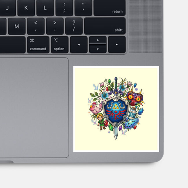 Echoes Of The Kingdom-None-Glossy-Sticker-Millersshoryotombo