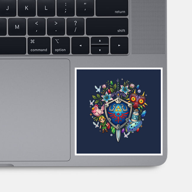 Echoes Of The Kingdom-None-Glossy-Sticker-Millersshoryotombo