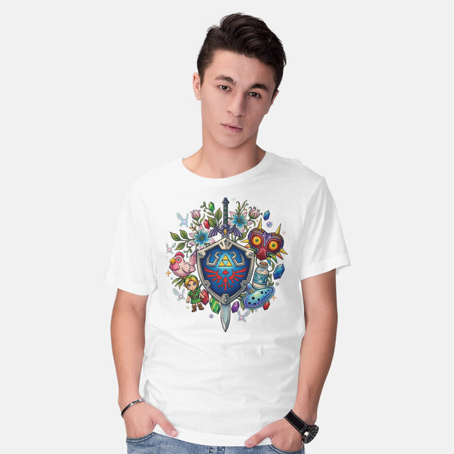 Echoes Of The Kingdom-Mens-Basic-Tee-Millersshoryotombo