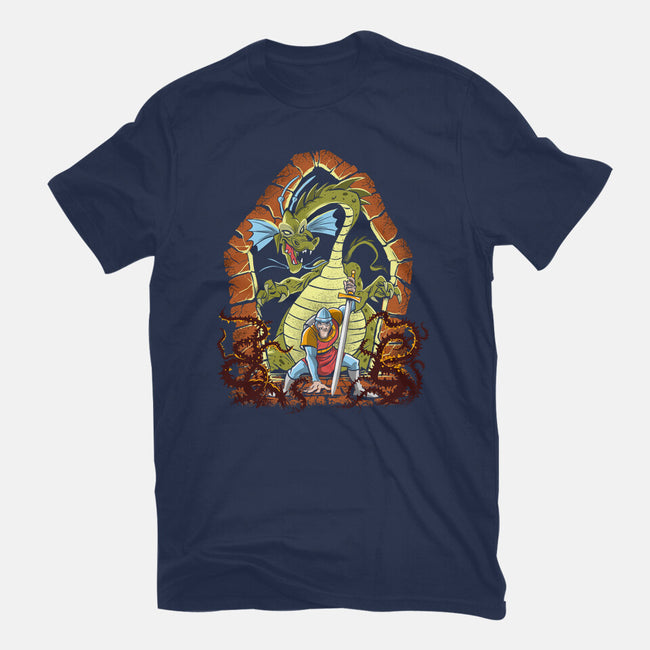 The Adventures Of Dirk The Daring-Youth-Basic-Tee-zascanauta
