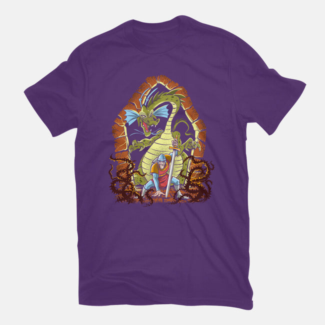 The Adventures Of Dirk The Daring-Womens-Fitted-Tee-zascanauta