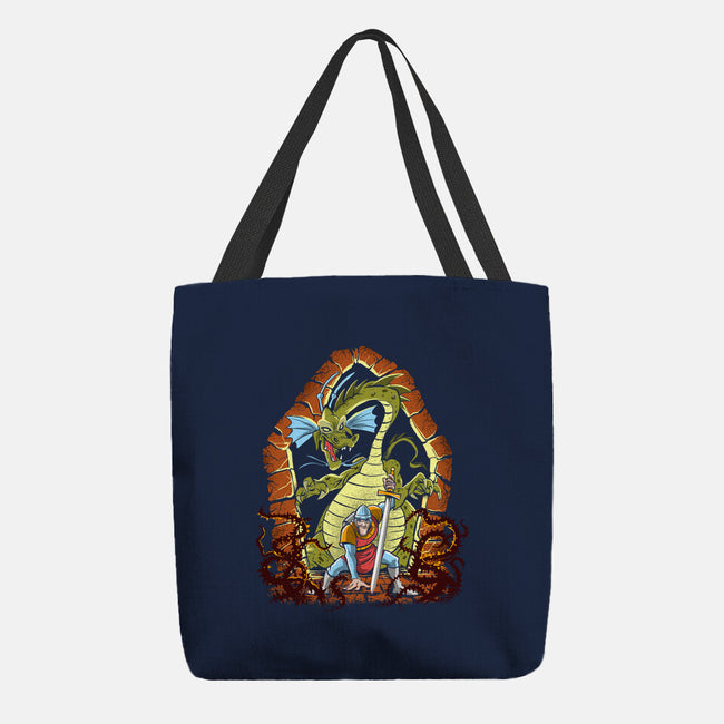 The Adventures Of Dirk The Daring-None-Basic Tote-Bag-zascanauta