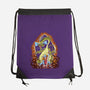 The Adventures Of Dirk The Daring-None-Drawstring-Bag-zascanauta