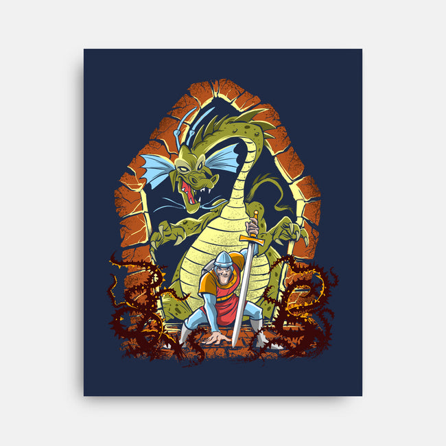 The Adventures Of Dirk The Daring-None-Stretched-Canvas-zascanauta