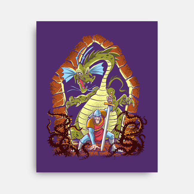 The Adventures Of Dirk The Daring-None-Stretched-Canvas-zascanauta