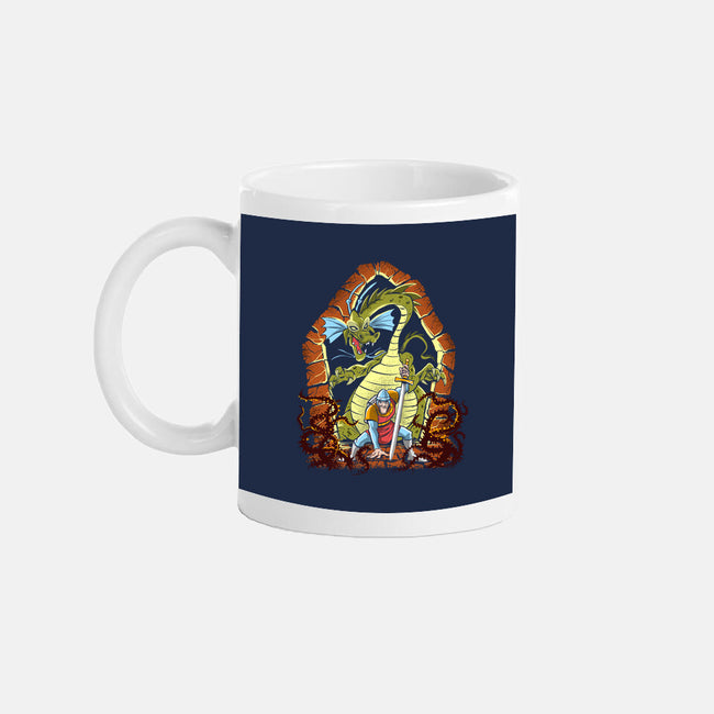 The Adventures Of Dirk The Daring-None-Mug-Drinkware-zascanauta