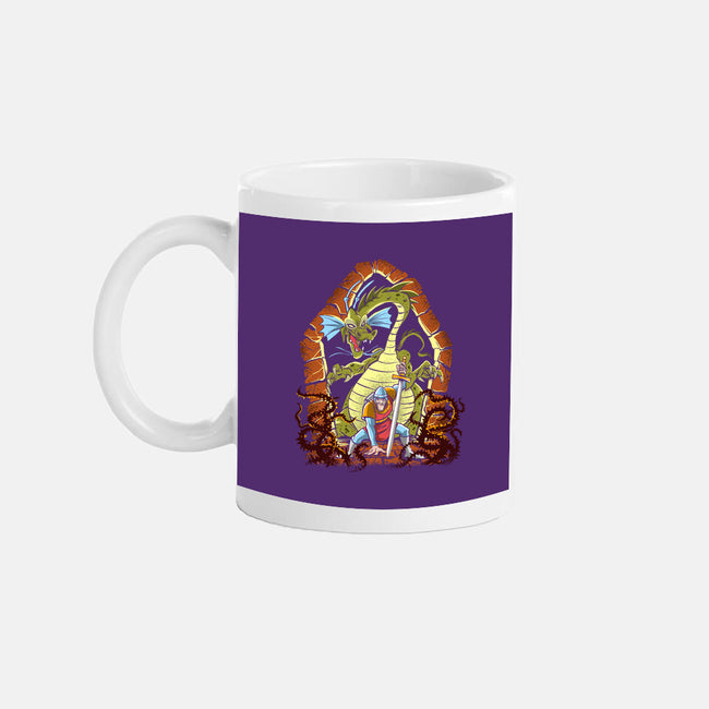 The Adventures Of Dirk The Daring-None-Mug-Drinkware-zascanauta