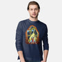 The Adventures Of Dirk The Daring-Mens-Long Sleeved-Tee-zascanauta