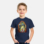 The Adventures Of Dirk The Daring-Youth-Basic-Tee-zascanauta