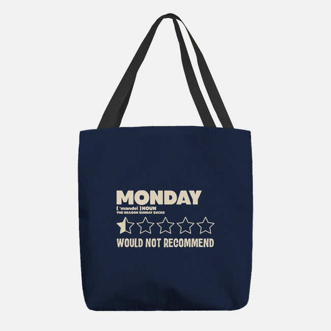 The Reason Sunday Sucks-None-Basic Tote-Bag-turborat14