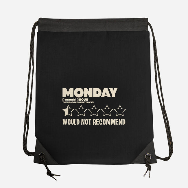 The Reason Sunday Sucks-None-Drawstring-Bag-turborat14