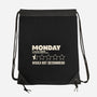 The Reason Sunday Sucks-None-Drawstring-Bag-turborat14