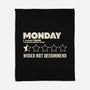 The Reason Sunday Sucks-None-Fleece-Blanket-turborat14