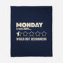 The Reason Sunday Sucks-None-Fleece-Blanket-turborat14