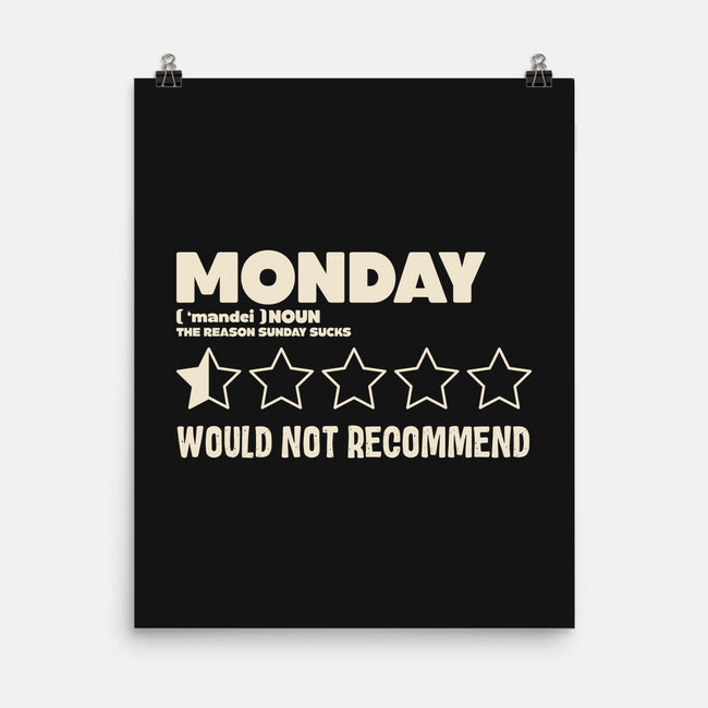 The Reason Sunday Sucks-None-Matte-Poster-turborat14