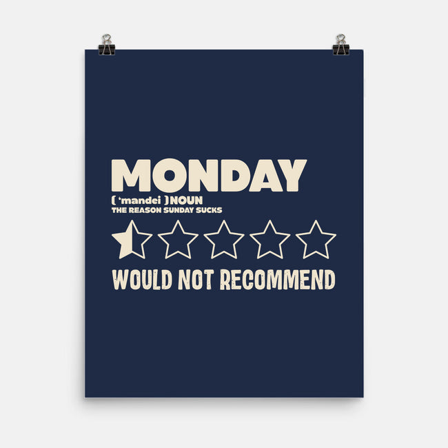 The Reason Sunday Sucks-None-Matte-Poster-turborat14