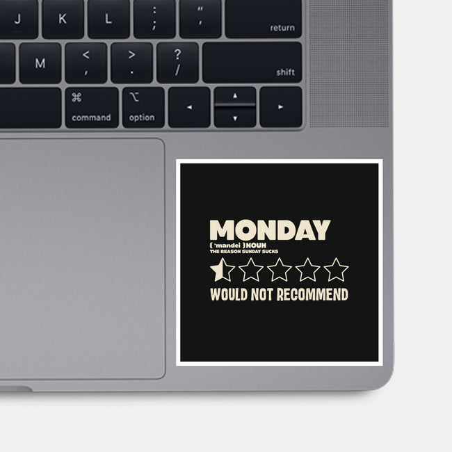 The Reason Sunday Sucks-None-Glossy-Sticker-turborat14