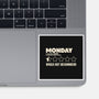 The Reason Sunday Sucks-None-Glossy-Sticker-turborat14
