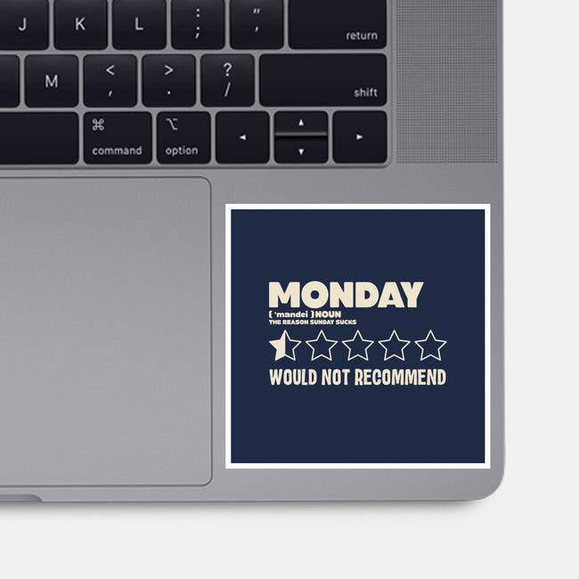 The Reason Sunday Sucks-None-Glossy-Sticker-turborat14