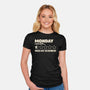 The Reason Sunday Sucks-Womens-Fitted-Tee-turborat14