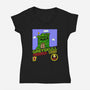 Eternia System-Womens-V-Neck-Tee-Millersshoryotombo