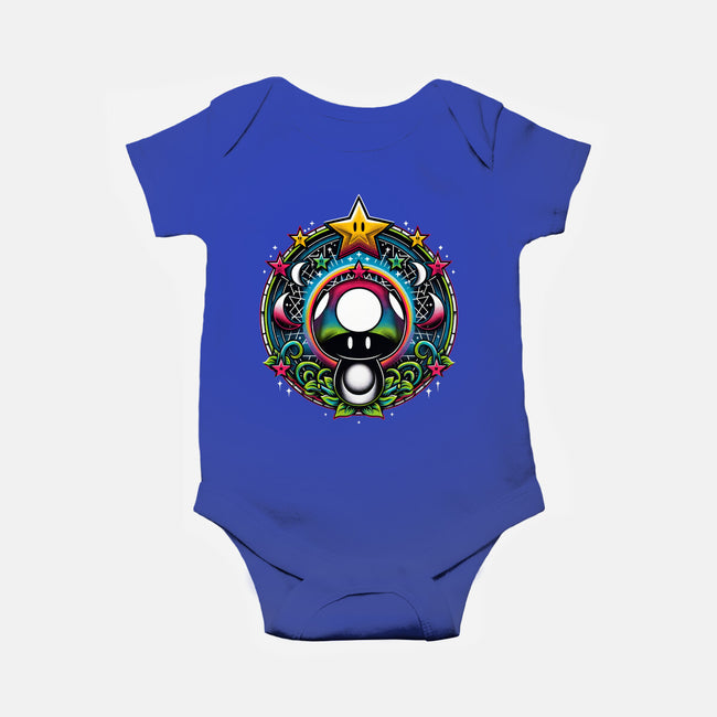 Cosmic Power Up-Baby-Basic-Onesie-Millersshoryotombo