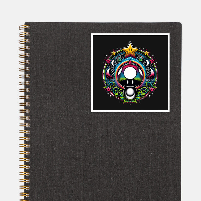 Cosmic Power Up-None-Glossy-Sticker-Millersshoryotombo