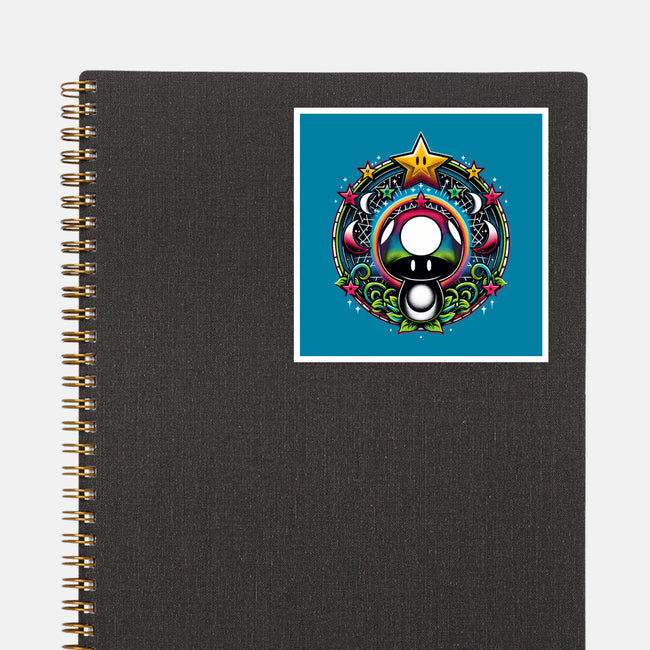 Cosmic Power Up-None-Glossy-Sticker-Millersshoryotombo