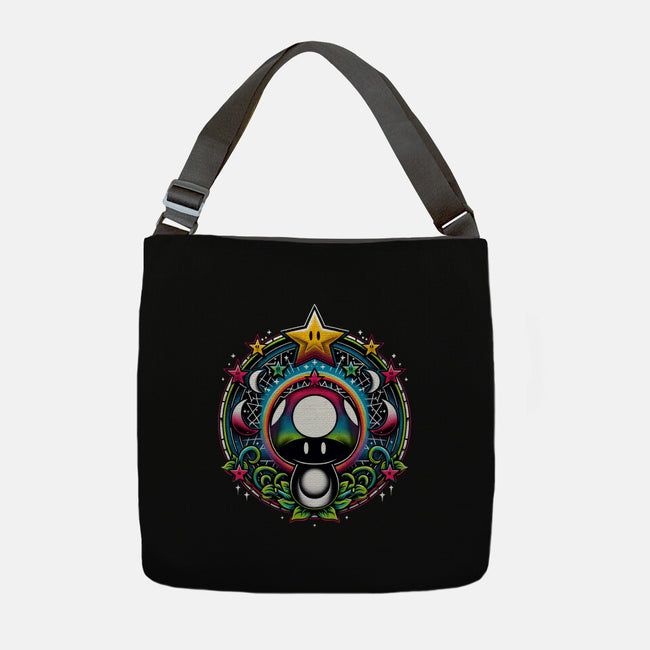 Cosmic Power Up-None-Adjustable Tote-Bag-Millersshoryotombo