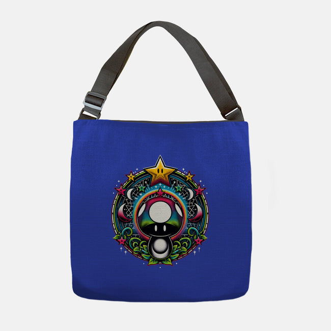 Cosmic Power Up-None-Adjustable Tote-Bag-Millersshoryotombo