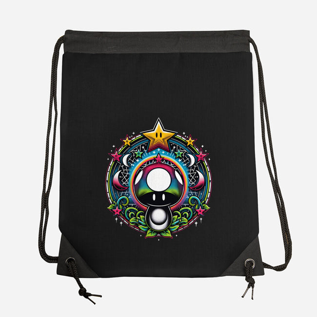 Cosmic Power Up-None-Drawstring-Bag-Millersshoryotombo