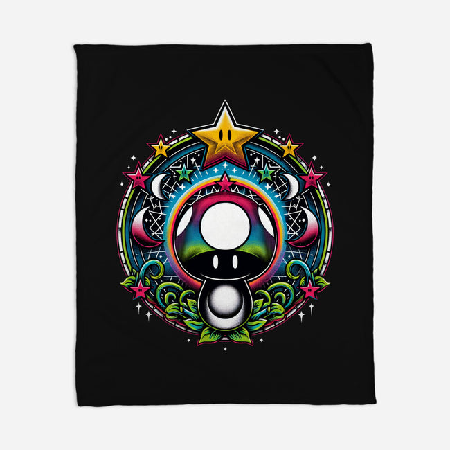 Cosmic Power Up-None-Fleece-Blanket-Millersshoryotombo