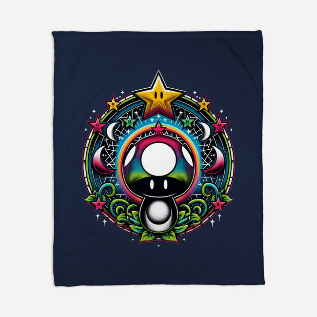 Cosmic Power Up-None-Fleece-Blanket-Millersshoryotombo